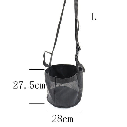 Horse Hay Hanging Neck  Feeding Adjustable Outdoor  Bags