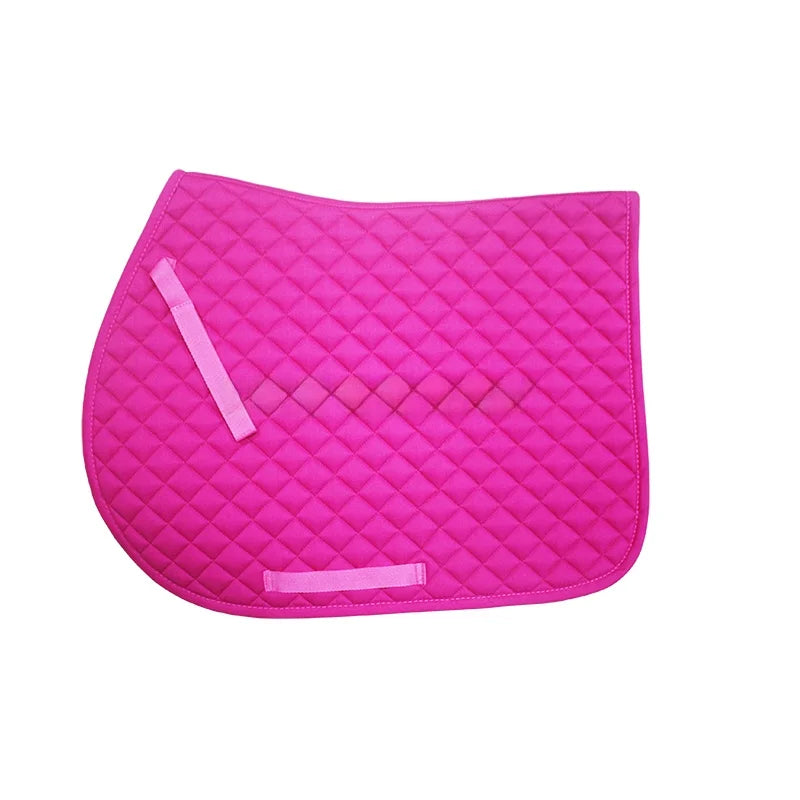 Pure Cotton Breathable Saddle Pad - Anti-Slip Shock Absorbent Riding Pad - Ghoddosh 
