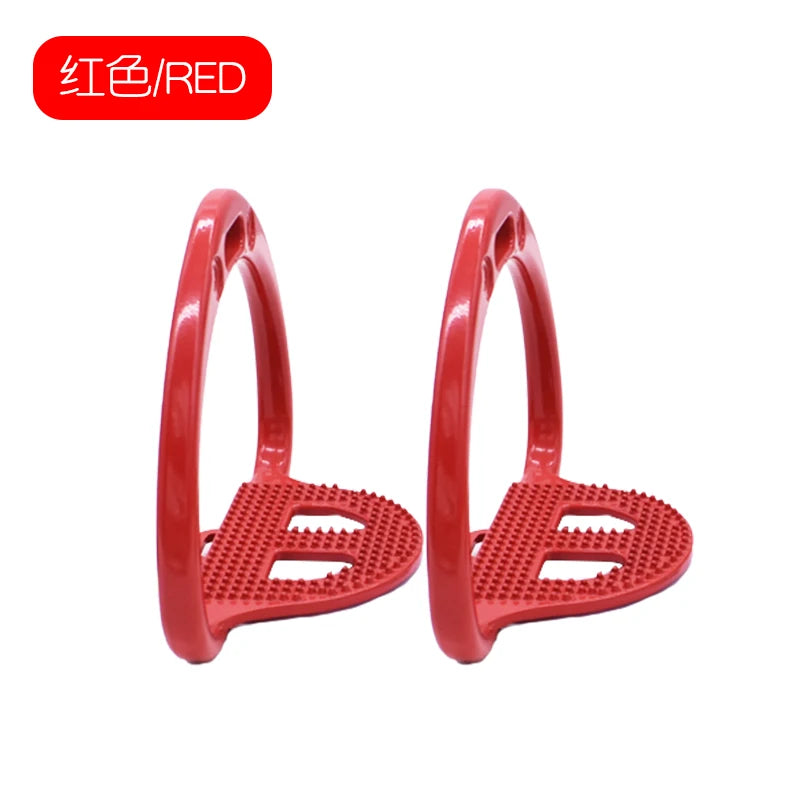 Equestrian Horse Saddle racing stirrup  / Colorful Anti - Slip safety pedal / light weighted