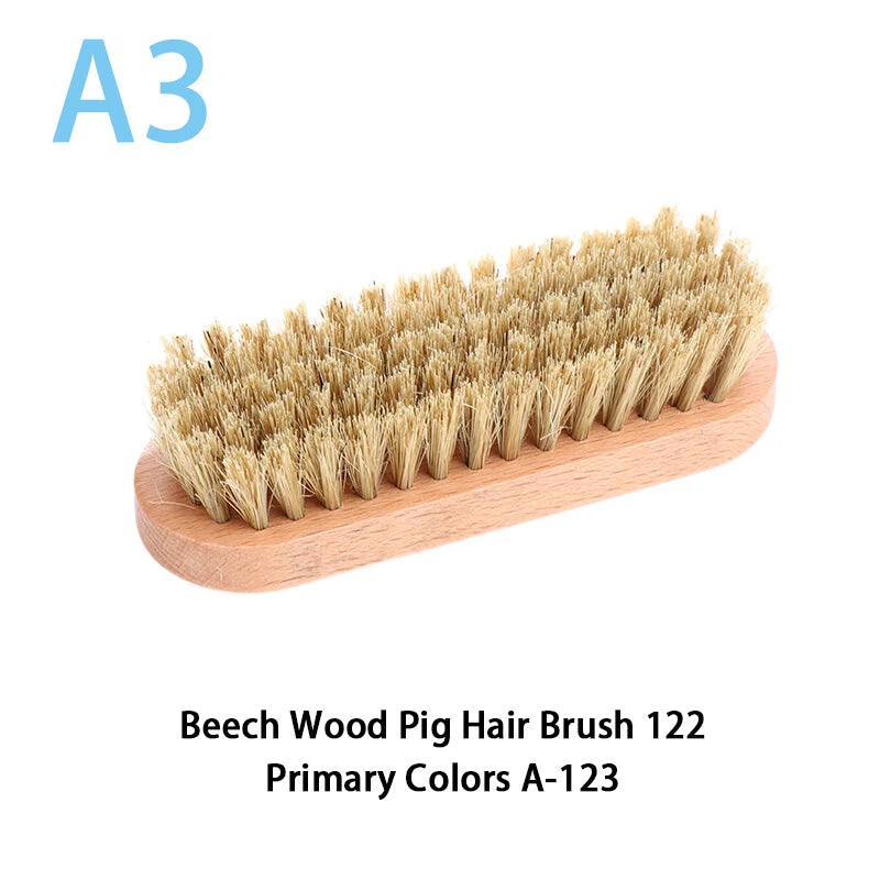 Wooden horse care Hair Polishing And Cleaning Brush