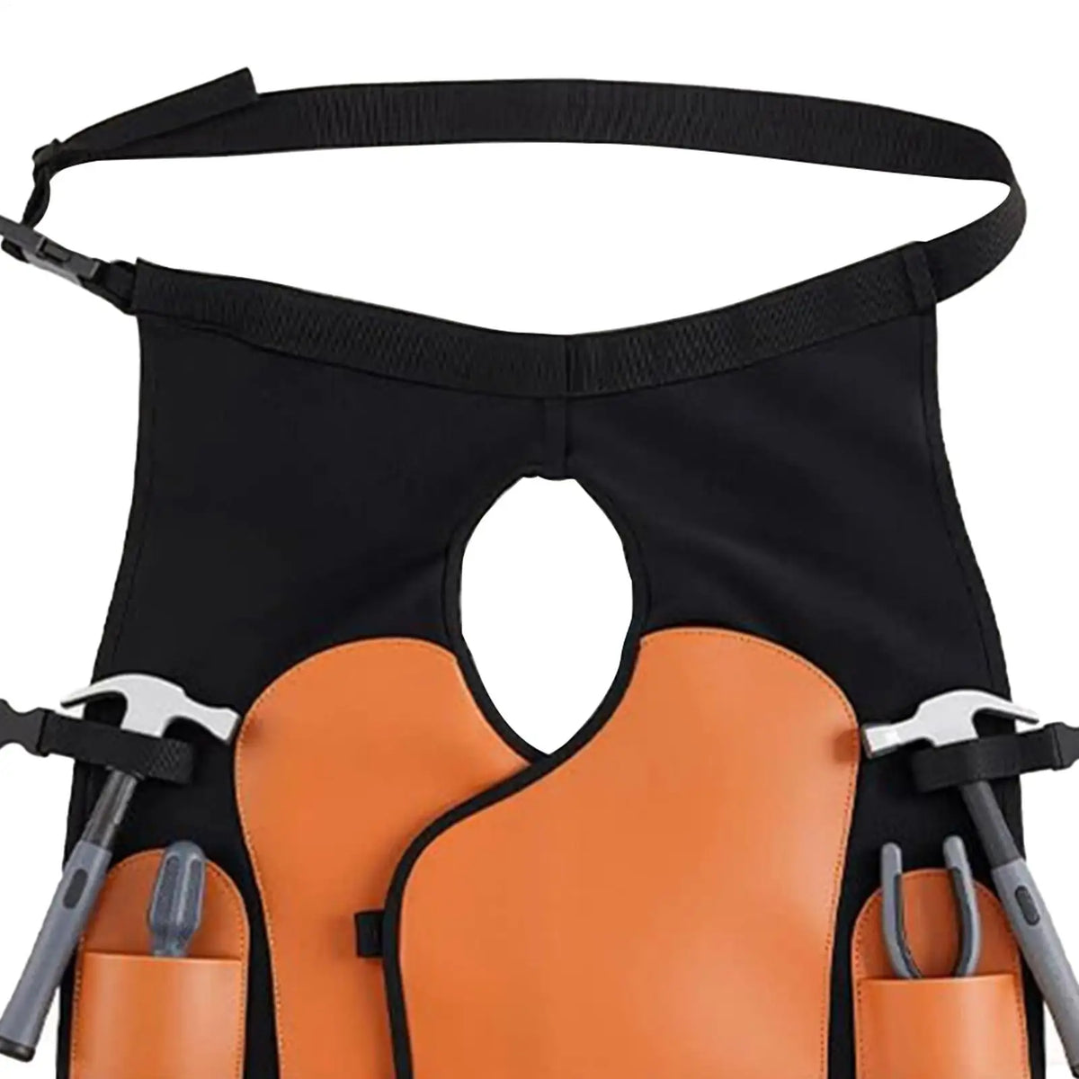 Farrier Apron Pants for Men Heavy Duty Protective Gear with Knee Braces & Adjustable Shoulder Straps  Artificial Leather Equine Care Chaps @ ghoddosh.com