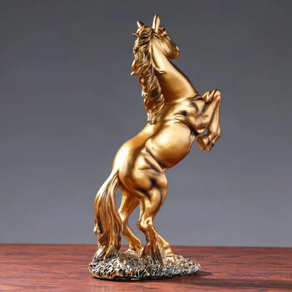 European Style Home Resin Horse Statue, Horsey Decoration @ghoddosh.com