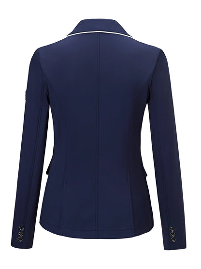 Summer Equestrian Blazer, Ladies Breathable Elastic Equestrian Top , Adult Horse Riding Competition Jacket @ ghoddosh.com