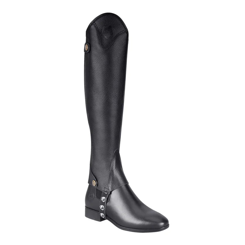 Equestrian Unisex Leather Leg Guards
