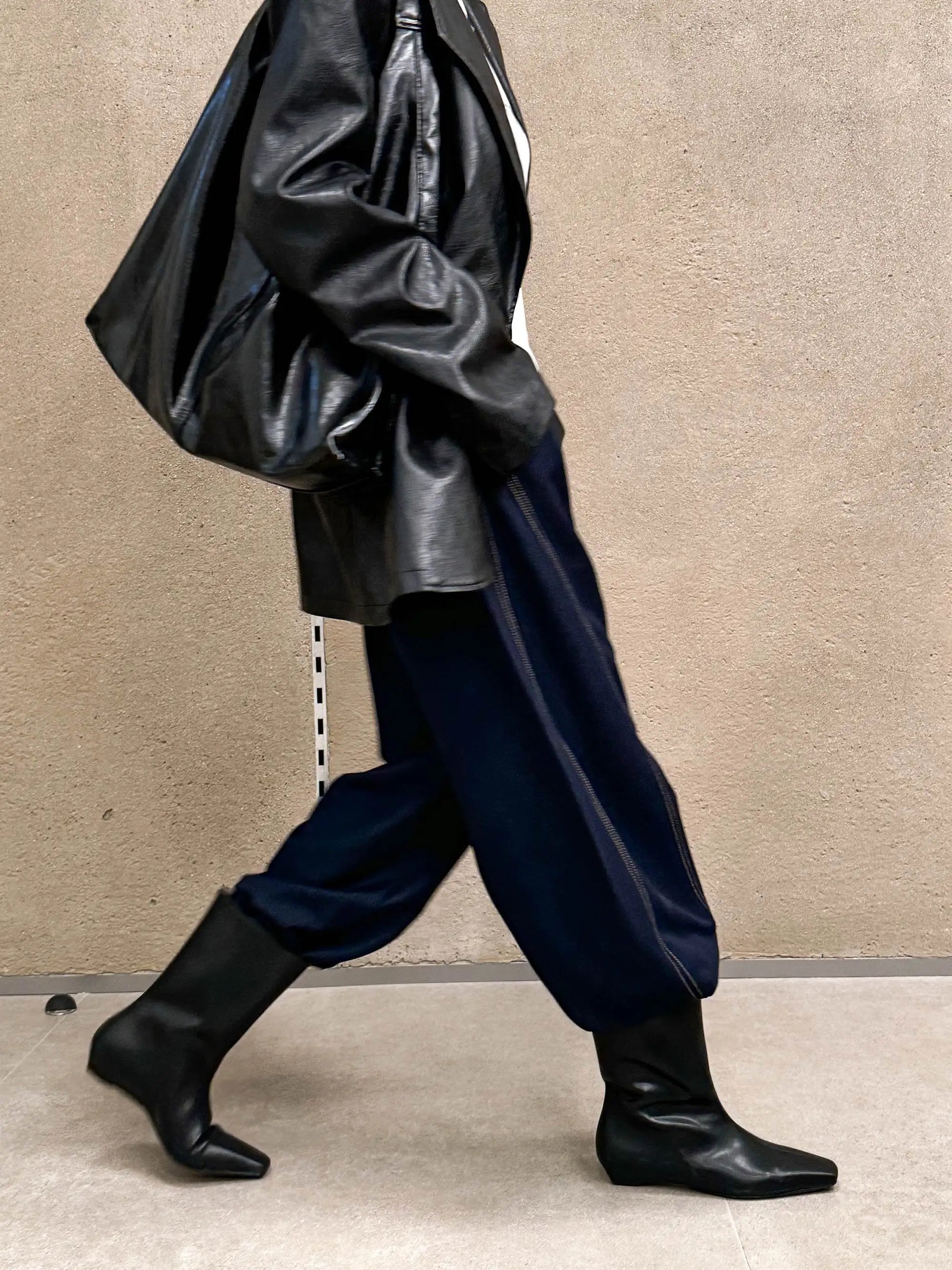 Suede Square Toe Low‑Heel  |  Casual & Modern Ankle Boots - Ghoddosh