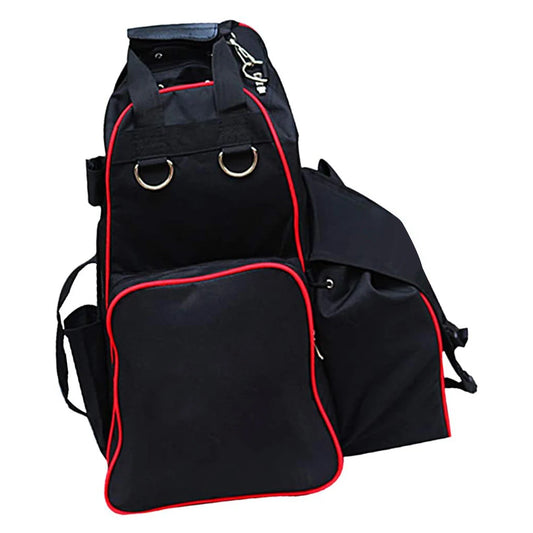 Large Capacity Equestrian Backpack / Built-in Rain Cover Adjustable Shoulder Strap