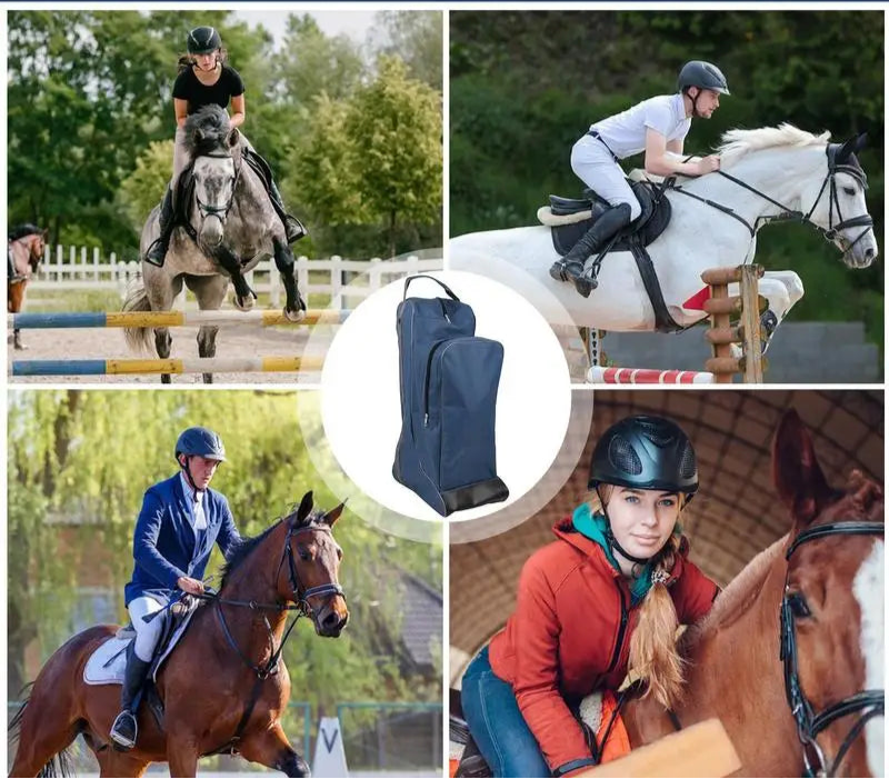 Horse Riding Boot Bag  Multifunctional Large Capacity - Ghoddosh