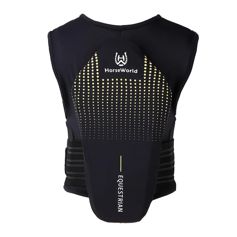 Kids' Equestrian Protective Vest – Unisex Horse Riding Body Armor