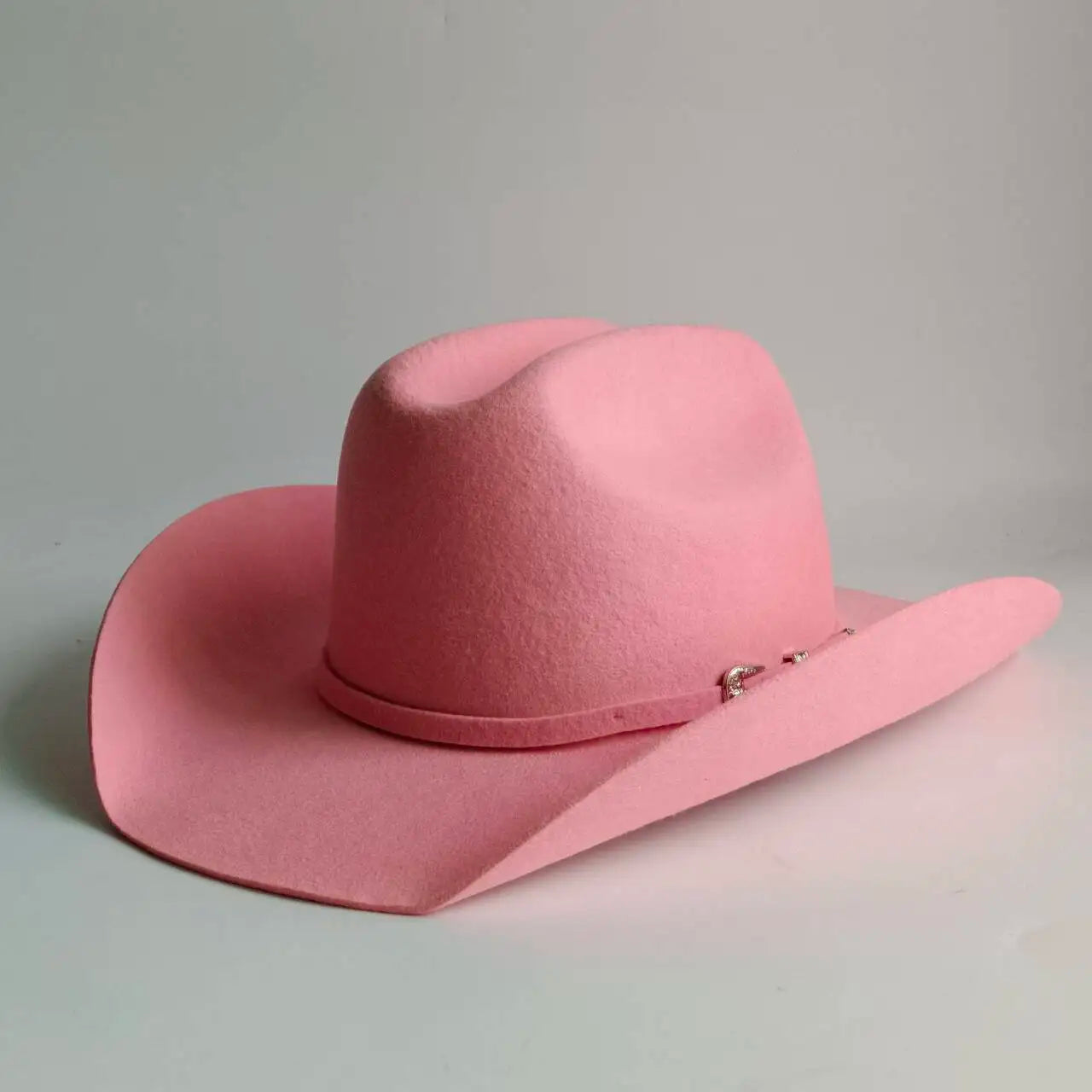 Unisex Vintage Wool Felt Western Cowboy Hat – Wide Brim Jazz Cap @ ghoddosh.com