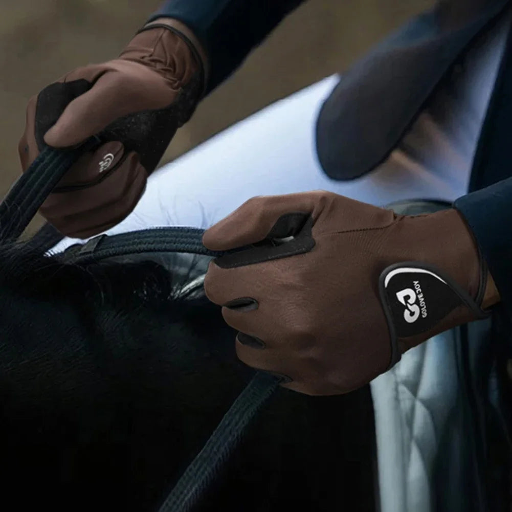 Breathable Equestrian Riding Gloves – Lightweight Grip for Comfort & Control . Ghoddosh