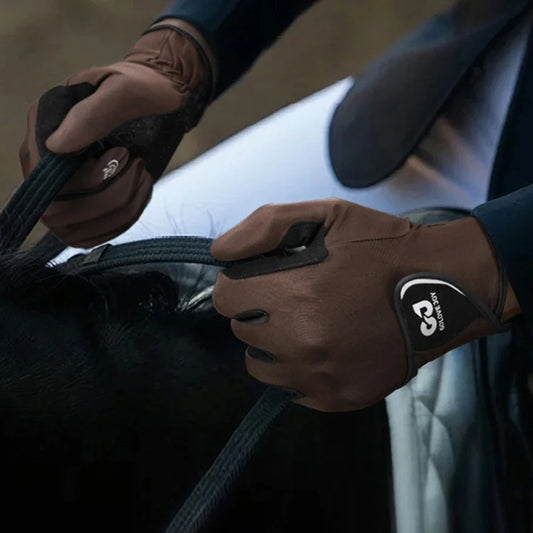 Breathable Equestrian Riding Gloves – Lightweight Grip for Comfort & Control . Ghoddosh