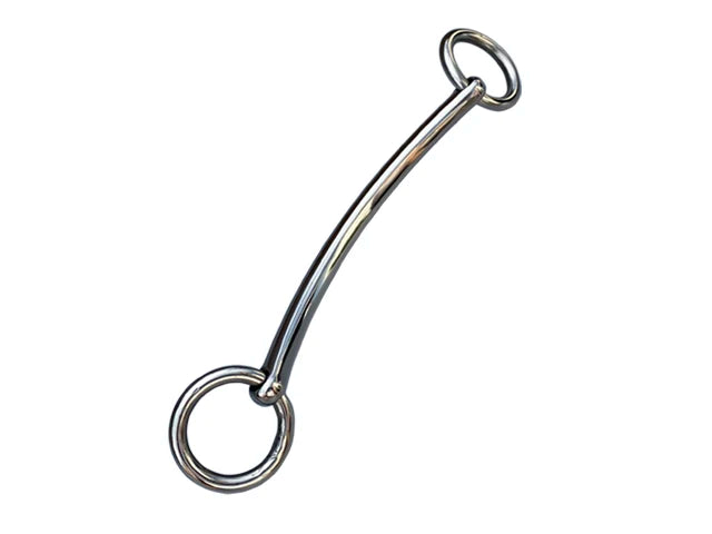 Stainless Steel  Snaffle Bit Small O-Ring Horse Bit 11.5   12.5 cm  @ ghoddosh.com