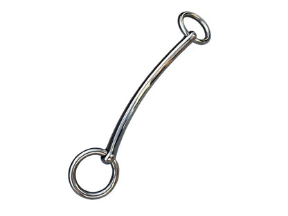 Stainless Steel  Snaffle Bit Small O-Ring Horse Bit 11.5   12.5 cm  @ ghoddosh.com