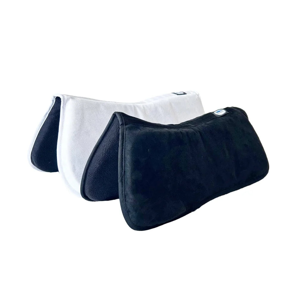 Memory Foam Half Pad for Horses – Shock-Absorbing Suede Saddle Cushion for Pressure Relief @ ghoddosh.com
