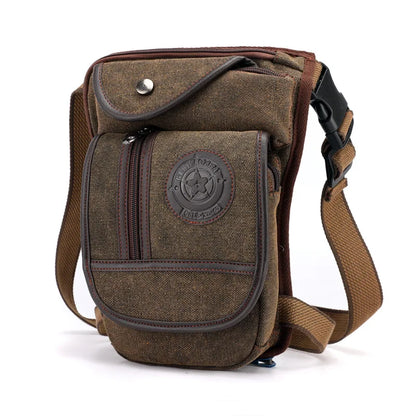 Portable Equestrian Drop Leg Bag – High-Capacity Nylon Riding Waist Pack for Outdoor Use