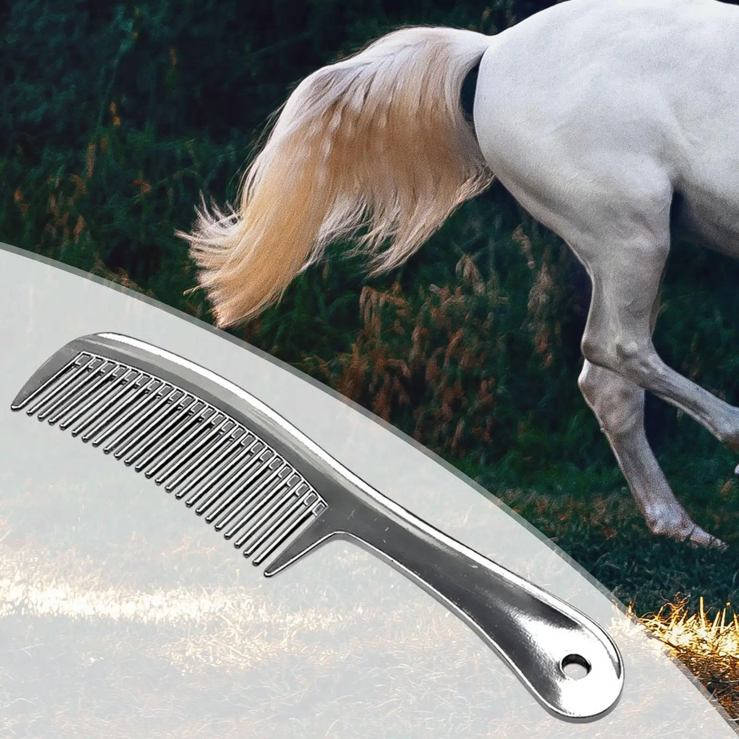 Metal Pulling Horse Grooming Comb - Ghoddosh