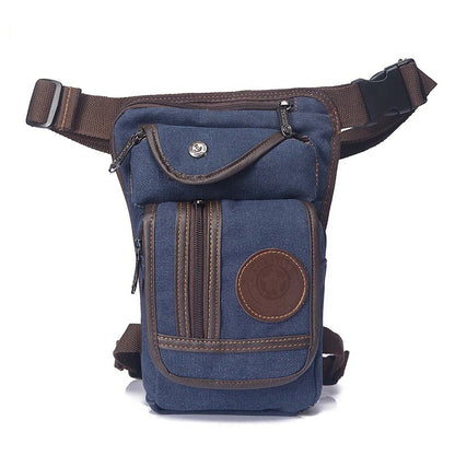 Portable Equestrian Drop Leg Bag – High-Capacity Nylon Riding Waist Pack for Outdoor Use