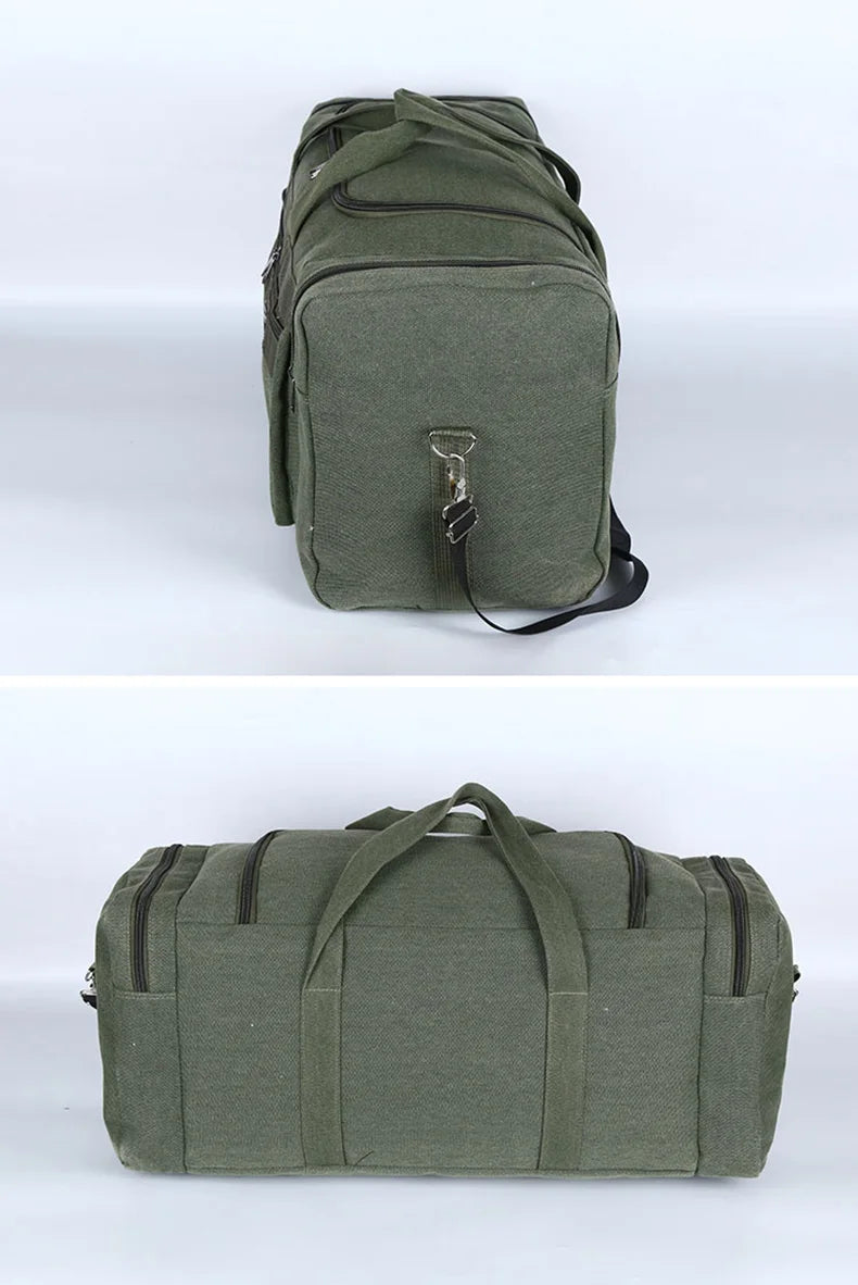 Large Canvas Waterproof  Duffel HandBag