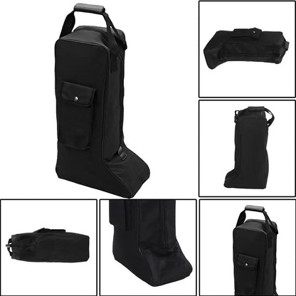 Equestrian Portable Boot Storage Bag Dustproof ,Waterproof  Cloth Riding Boot Bag - Ghoddosh
