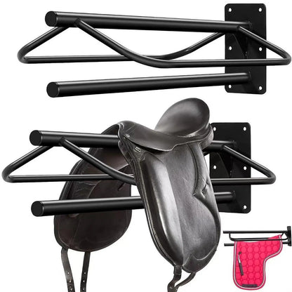 Saddle Rack  Portable Stand Display Holder  for Horse Blankets