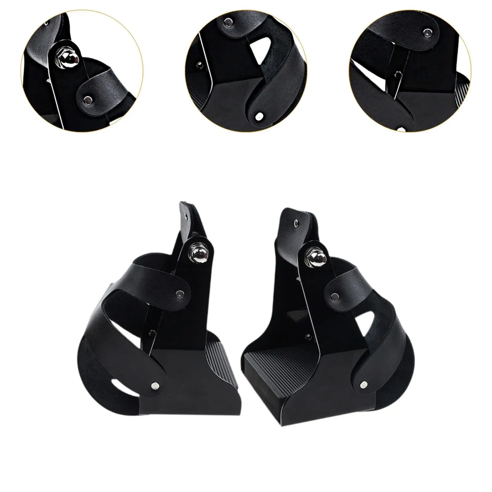 Equestrian / Horse Riding saddle Stirrups ,  with Cover Vintage Style