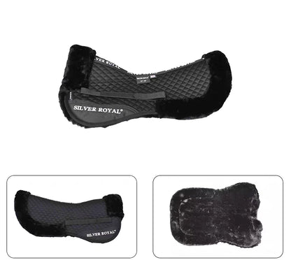  Equestrian Edged Half Pad Saddle / Horse Riding Saddle Pad @ ghoddosh.com