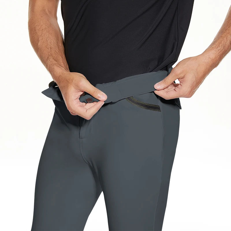 Men Horse Riding Pants  Equestrian Silicone Men Leggings - Ghoddosh
