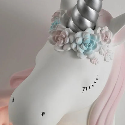 Modern Unicorn Wall Mounted Light – Creative Children's Bedroom Décor & Bedside Reading Sconce @ ghoddosh.com