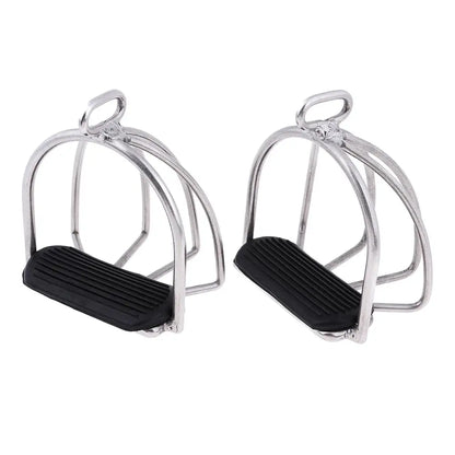 English Style Horse Riding  English Stirrups , Stainless Steel  with Wide Toe Cage . Ghoddosh