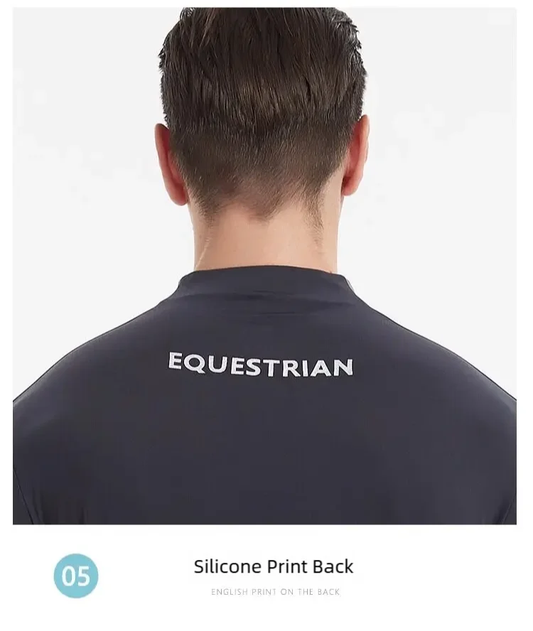 Equestrian Breathable Sun Protection Tops ,  Horse Riding Summer Shirts For Women  @ ghoddosh.com