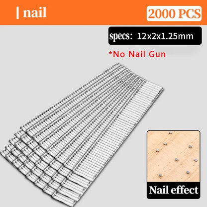 Heavy Duty 4-in-1 Staple Gun for Upholstery, DIY & Carpentry – Manual Nail Gun with 800 Staples @ ghoddosh.com