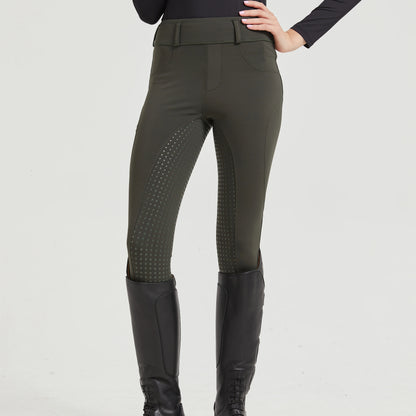 Professional horse riding anti-slip Breeches / quick-dry tight-fitting pants for Equestrian Activities . Ghoddosh