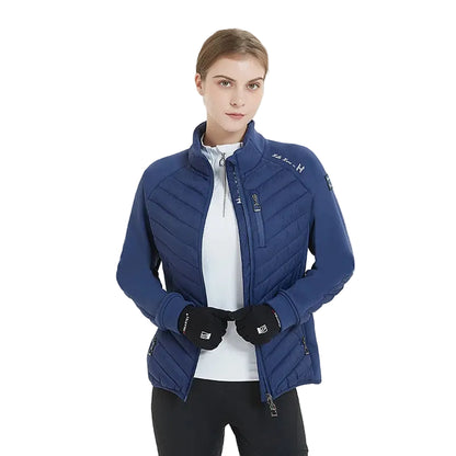 Hello Horse Unisex Equestrian  warm , Lightweight , Horse Riding Training Jacket With Stirrups Zip Shape @ ghoddosh.com