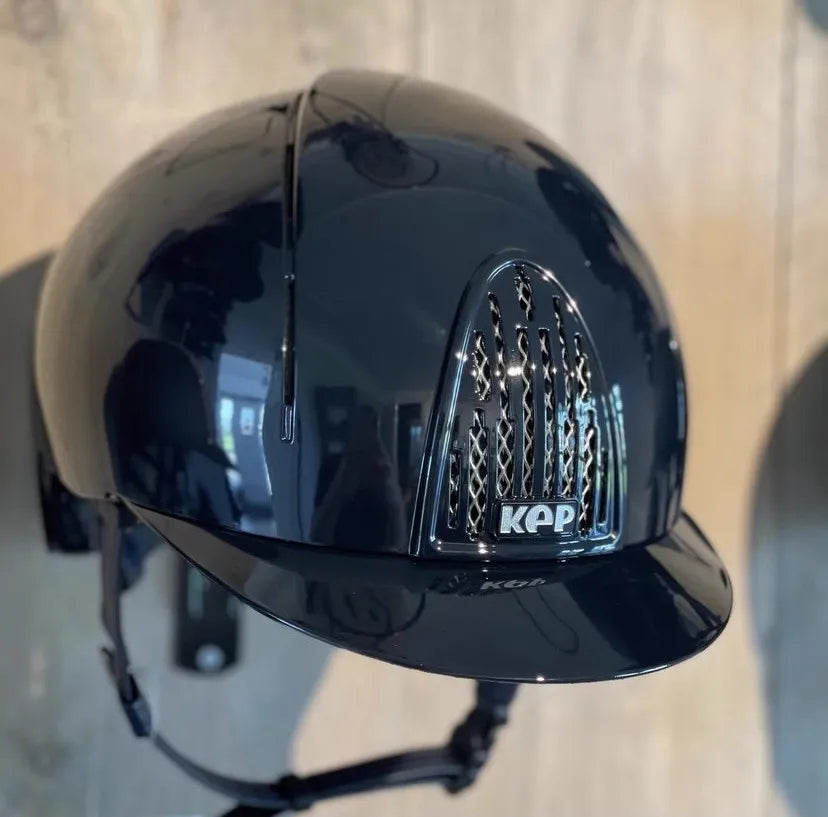 SMART EQUESTRIAN HELMET, POLISH Blue
