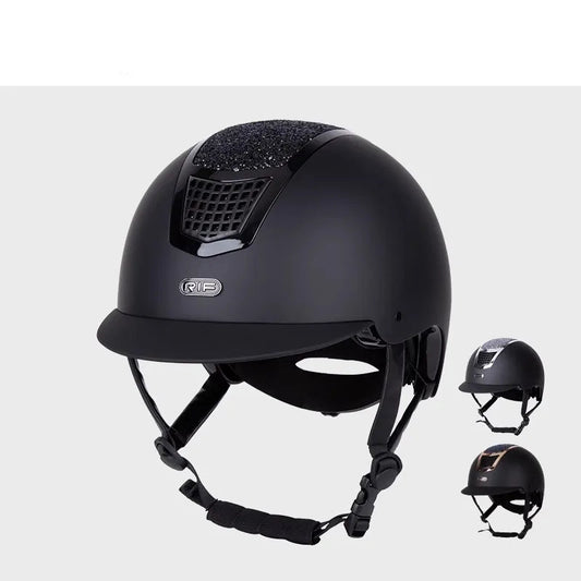 Full Star equestrian / Horse Riding  helmet with  head protection tool , safety guard Flash drill equine hat .