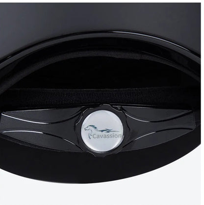 Diamond-Encrusted large brim equestrian helmet  / Adjustable riding cap