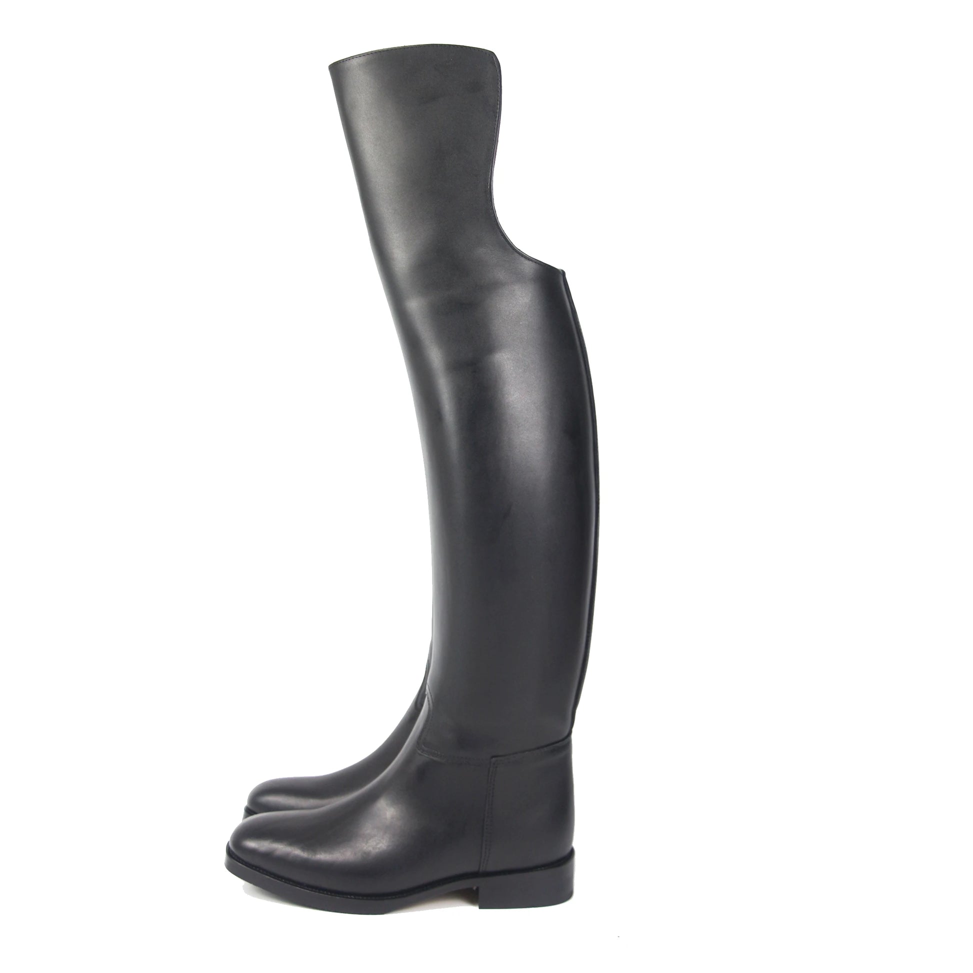 Premium Cowhide Dressage Boots – Overshine Leather, Calf-Lined & Made-to-Measure . Ghoddosh

