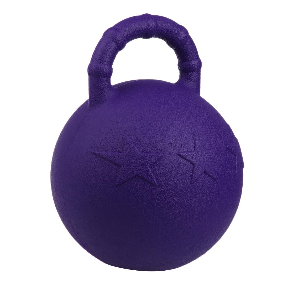 Fruit Scented  Heavy Duty Horse Chew Rubber Ball  / Equine Solid Game Ball 25/28cm