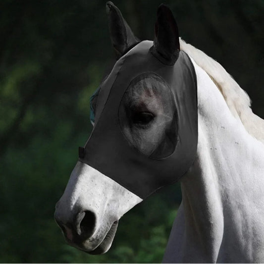 Horse mosquito repellent face mask
