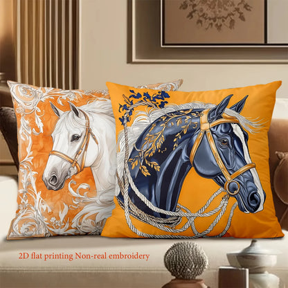  Stylish Horse Artistic Cushion Cover Patterns @ ghoddosh.com
