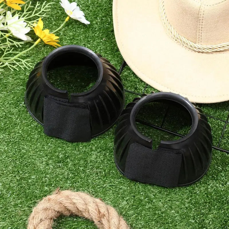 Rubber Bell  Horse Boots   2pcs Soft Equine Protective Boots - Ghoddosh