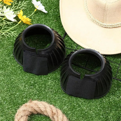 Rubber Bell  Horse Boots   2pcs Soft Equine Protective Boots - Ghoddosh