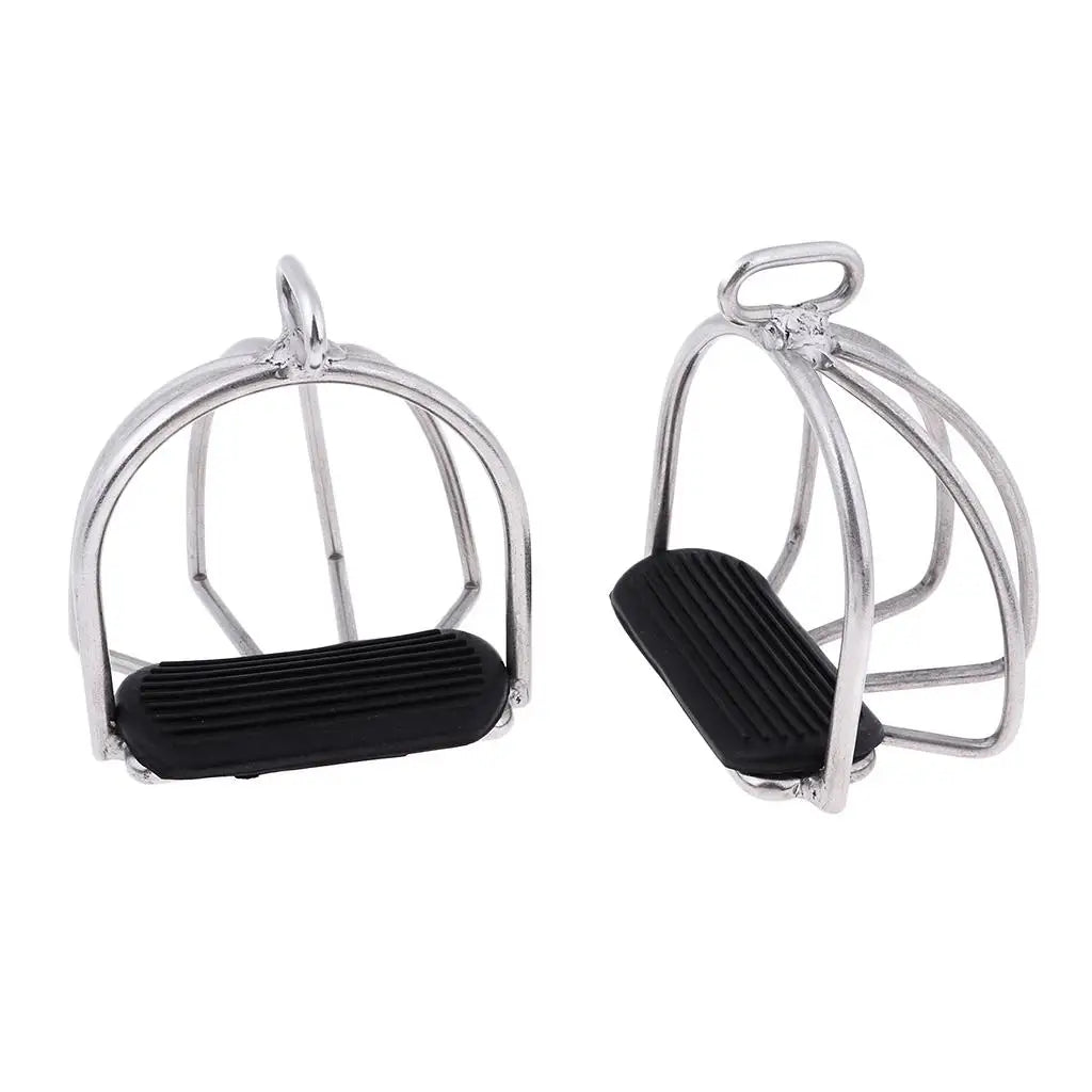 English Style Horse Riding  English Stirrups , Stainless Steel  with Wide Toe Cage . Ghoddosh