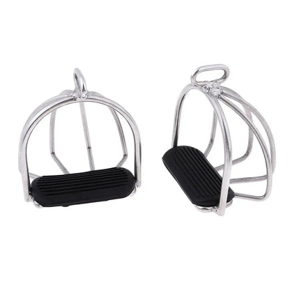 English Style Horse Riding  English Stirrups , Stainless Steel  with Wide Toe Cage . Ghoddosh