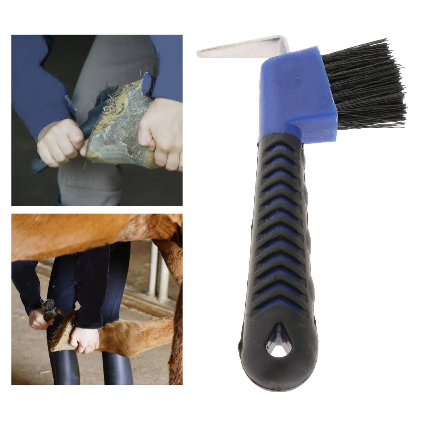 Horse Hoof Pick Brush grooming  Tool