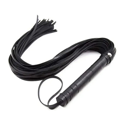 High Quality Pu Leather whip , with Flogger Hand Cuffs . ( Available In Different Colors ) Ghoddosh