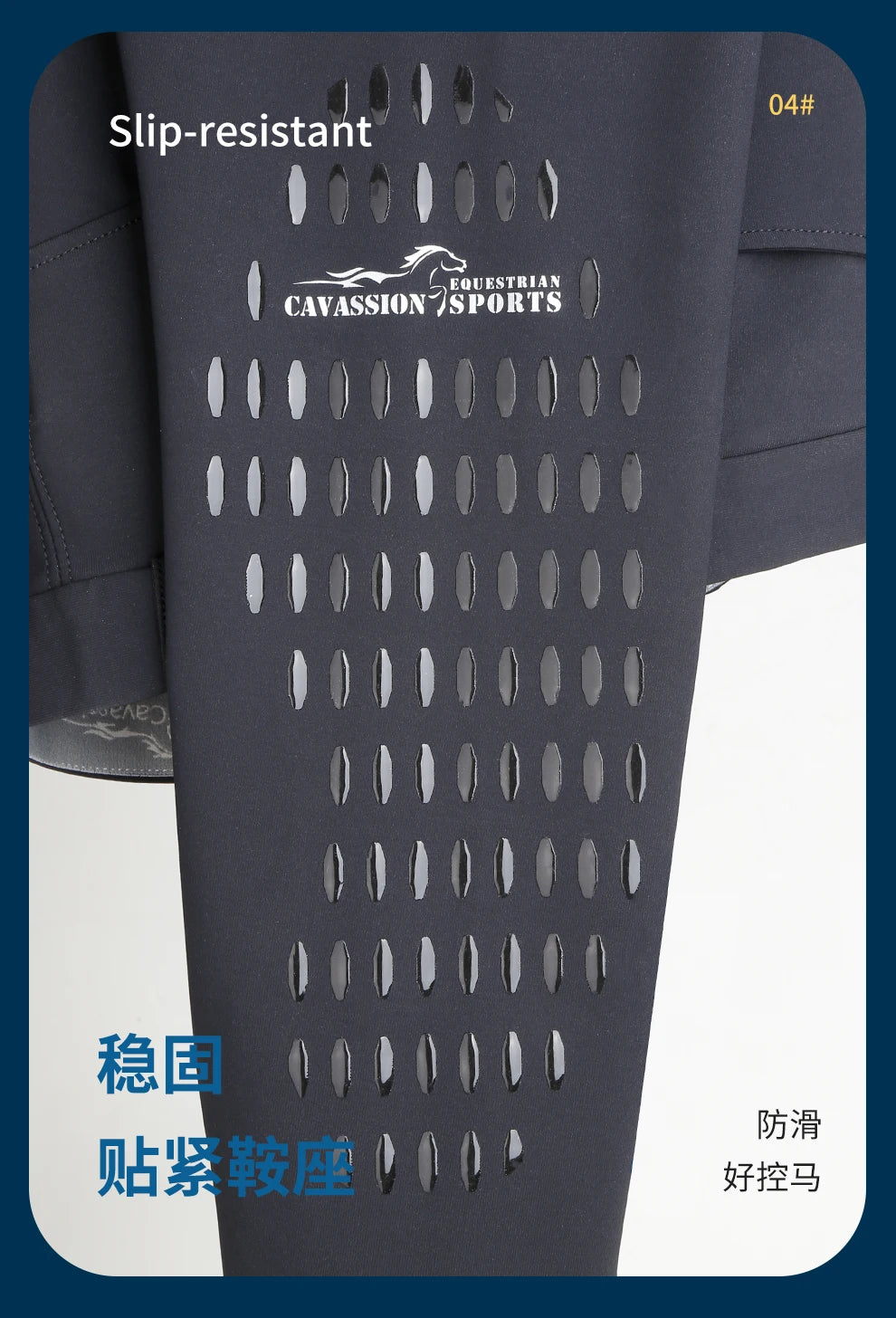 Equestrian Riding Breeches for Women/Men - Horseback Riding Tights with Silicone Knee Patch Grip @ ghoddosh.com