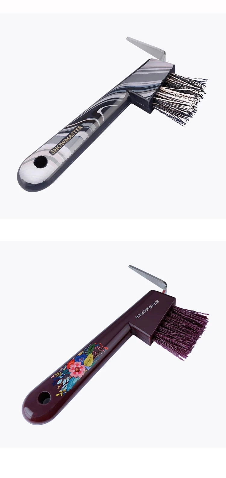 Hoof trimming tool , A hook for fixing the horse's hooves