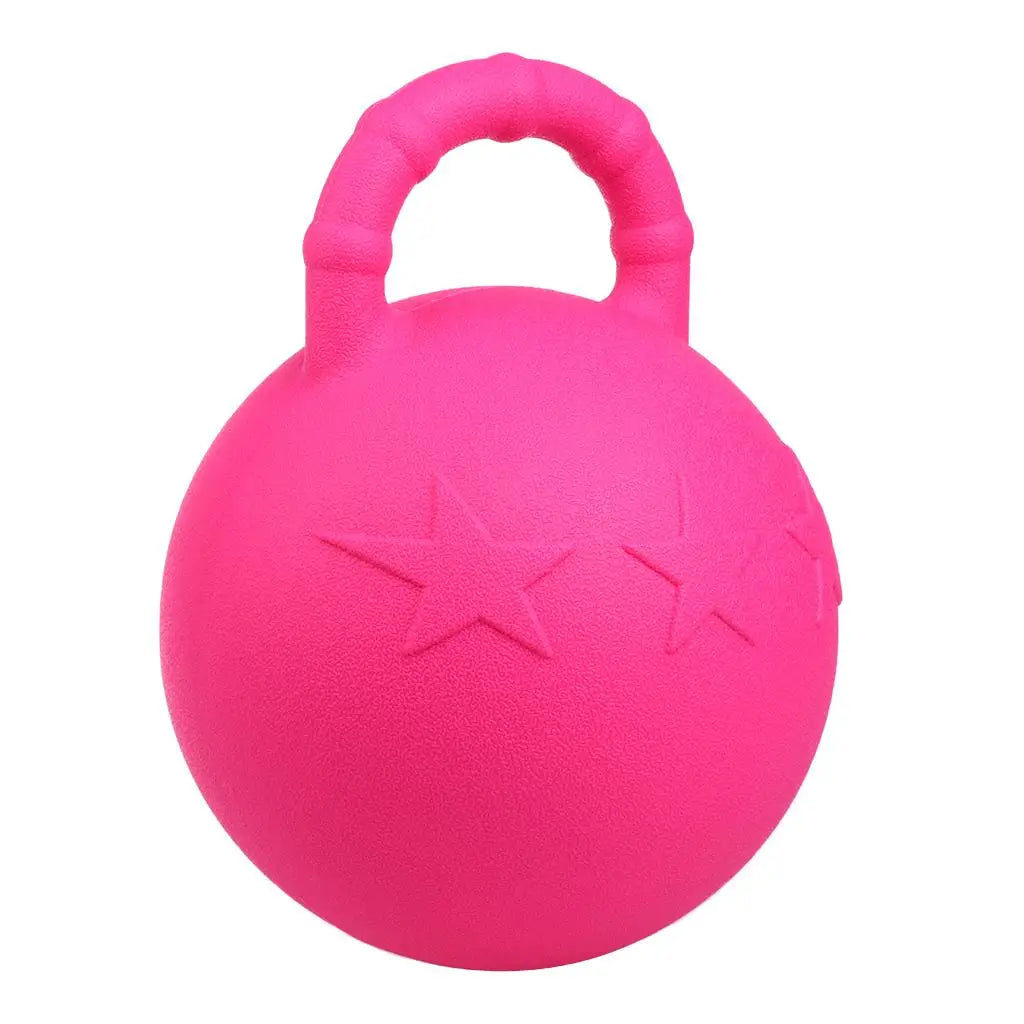 Fruit Scented  Heavy Duty Horse Chew Rubber Ball  / Equine Solid Game Ball 25/28cm