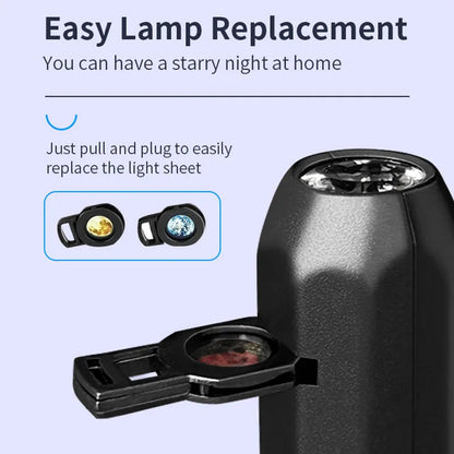 USB-Powered LED Night Light with 10 Christmas Patterns / 360°Rotation @ ghoddosh.com